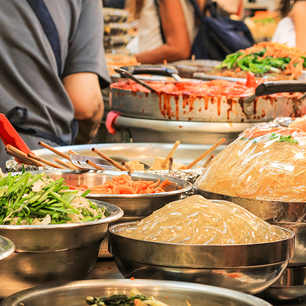 Gwangjang traditional market